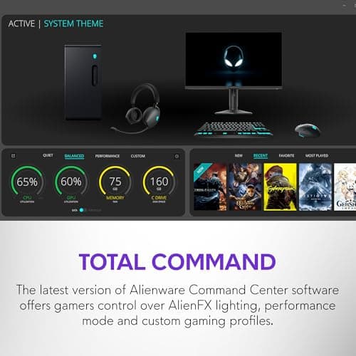 Alienware Aurora Gaming Desktop, RTX 5070, Intel Core Ultra 7 265F — view 9