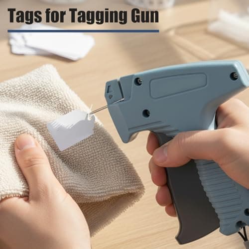 1000Pcs Price Tags Without String for Tagging Gun, 1.75" x 1.093" — view 3