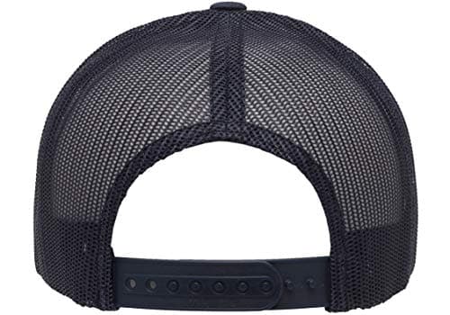 Yupoong YP Classics Retro Trucker Cap, Navy, One Size — view 2