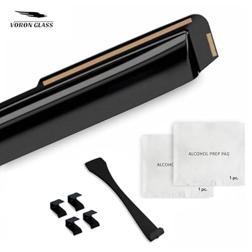Voron Glass in-Channel Extra Durable Rain Guards for Chevrolet (Chevy) Trailblazer 2021-2026, Window Deflectors, Vent Window Visors, 4 Pieces - 200417 — view 5