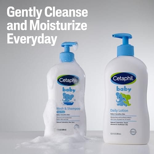 Cetaphil Baby Wash & Shampoo, 13.5oz Pack of 2, Hypoallergenic, Gentle Enough for Everyday Use, Soap Free — view 4