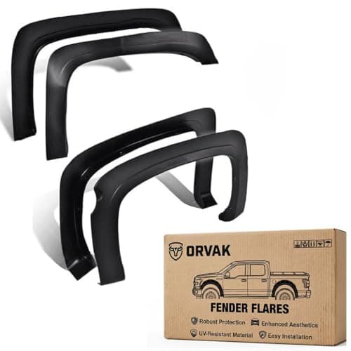 Orvak OE Fender Flares for 2007-2013 Chevy Silverado Short Bed 5.8FT