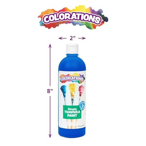 Colorations Paraben-Free Simply Tempera Paint 16 oz -Yellow — view 5