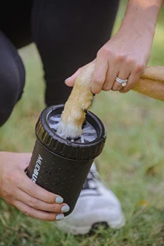 Dexas Medium Dog Paw Cleaner, Matte Black - Premium Quality Pet Supplies and Dog Accessories - Easy to Use and Clean MudBuster for Dogs - Patented Product - BPA Free — view 5