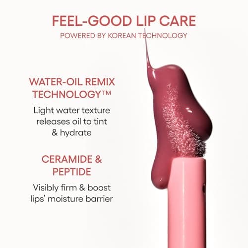 LANEIGE JuicePop Box Lip Tint: 12‑HR Hydrating Lightweight Stain with Buildable Juicy Color & Nourishing Shine, a K‑Beauty Lip Essential for Long‑Lasting Comfort, Pop-Star Peach — view 5