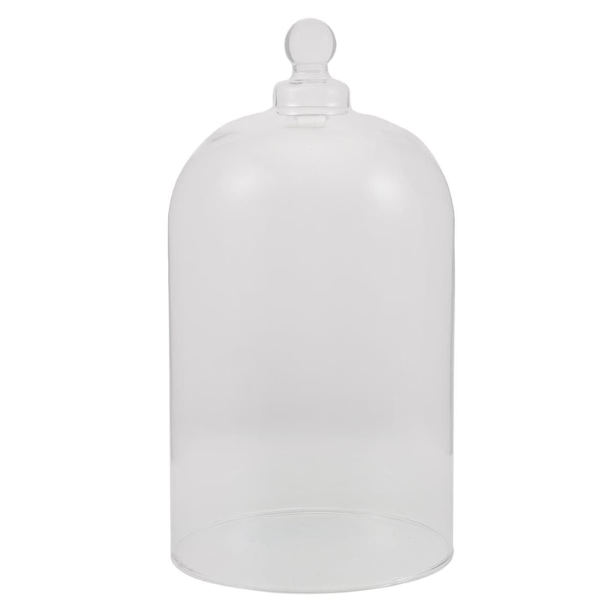 SHOWERORO Cúpula de Cristal para Masa Madre: Campana calentadora para Masa Madre para fermentación - Tarros de fermentación Tapa térmica Transparente Accesorio de Cocina para Hornear
