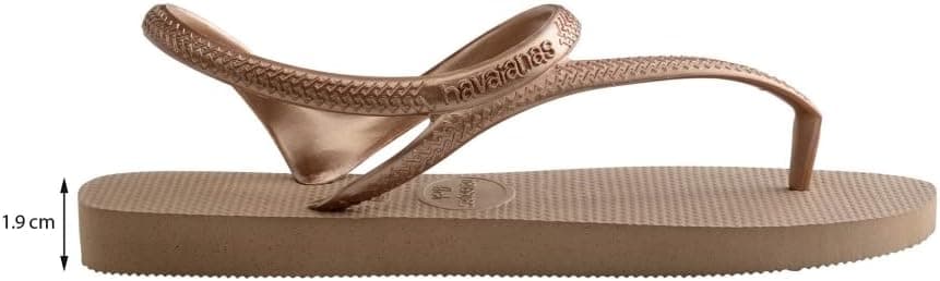 Havaianas - Flash Urban, Sandalias Cómodas, Elegantes y Versátiles, Cierre en Tobillo, Tiras Metálicas Cruzadas, Mujer — view 2
