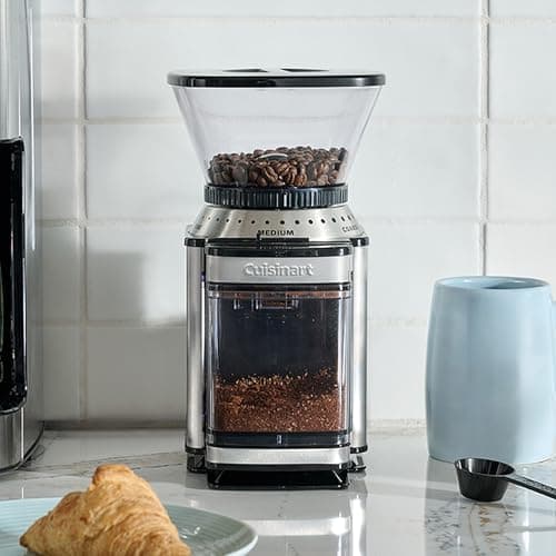 Cuisinart Electric Burr Coffee Grinder, 18-Position Selector, 4-18 Cups