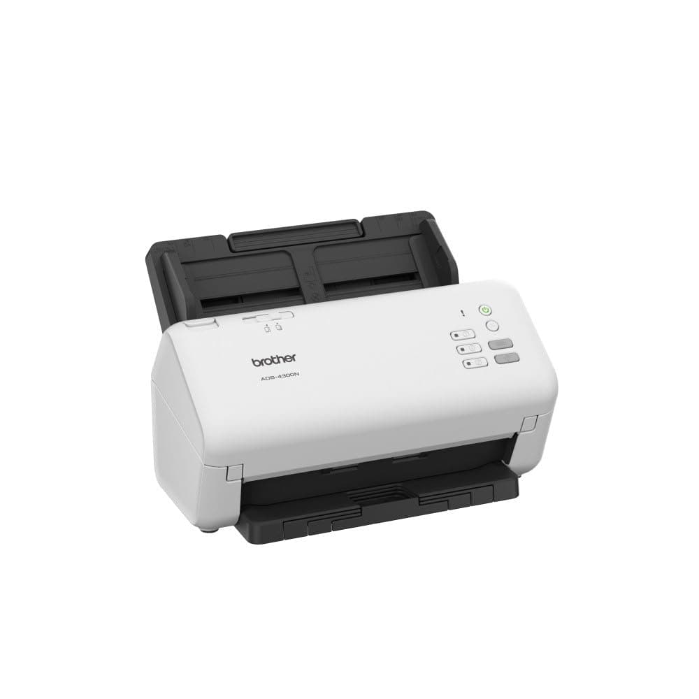 Brother ADS4300N Escáner Profesional de Sobremesa con Conexión a Red Cableada, USB 3.0