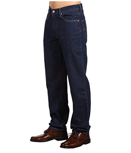 Levi's Men's 550 Relaxed Fit Jeans (Also Available in Big & Tall), Rinse Stretch, 33W x 32L