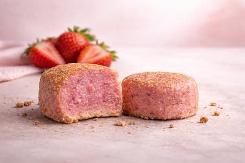 Probites Protein Bites - High Protein Snack, Low Sugar, Collagen + Whey Isolate, Healthy Dessert Alternative, 10 Pack - Strawberry Cheesecake Flavor — view 2