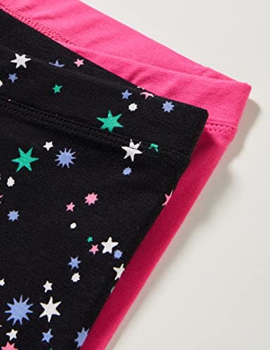 Spotted Zebra Girls' Kids Leggings, 5-Pack Starburst, Small — view 4