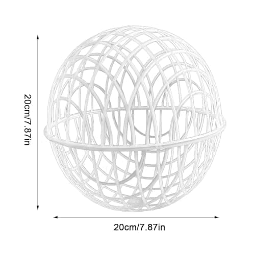 3PCS Ball Shaped Movable Chicken Coop Chicken Balls, Movable Chickens Ball Cage Coop Balls, Poultry Care Supplies, Small Animal House Habitat, for PigeonRabbit Duck Vegetable Protection — view 4