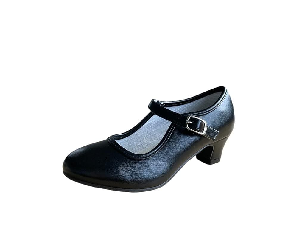 La Senorita | Zapatos de Flamenco para Niña y Mujer | Variedad de Tallas y Colores Disponible | para Sevillanas y Clases de Baile Zapatos de Gitana — view 2