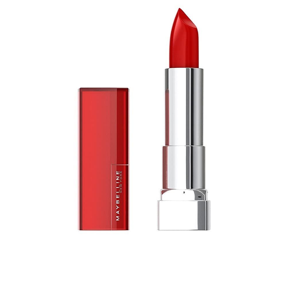 Maybelline Color Sensational Lip Stick Made For All Lipstick, Universal Satin Formula Tested on 50 Skin Tones for a Flattering Look - 373 Pink For You — view 50