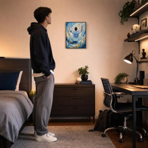 VeroTin 12x16in Lionel Messi Wall Art. Unframed Messi Posters — view 3