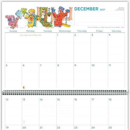 Family Organizer Calendar 2027 by More Time Moms (15x22 Inches) - September 2026 to December 2027– Large Wall Planner for Busy Families – 16 Month Home Command Center with over 500 Stickers, Storage Pocket & Extra-Large Writing Spaces – Mom Life Organization System — view 3