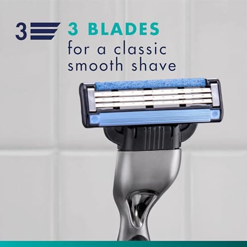 Gillette Mach3 Razor Refills for Men, 8 Razor Blade Refills — view 4