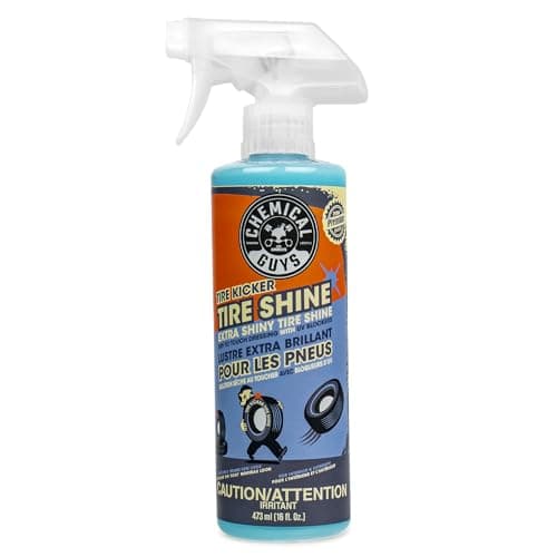 Chemical Guys Tire Kicker Sprayable Extra Glossy Tire Shine (Works on Rubber, Vinyl & Plastic), Great for Cars, Trucks, SUVs, Motorcycles, RVs & More, 473 ml