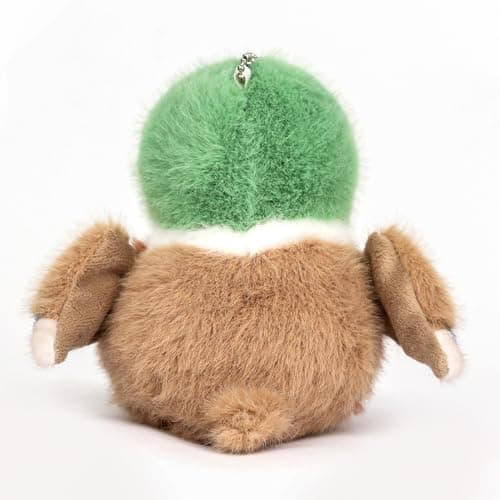 ABEARCAR Mallard Duck Stuffed Animal 4.7 Inch Realistic Cute Plush Toy, Cute Mallard Duck Plushie Christmas Birthday Valentine's Day Gift for Kids Girlfriends — view 2