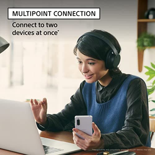 Sony WH-CH720N Noise Canceling Wireless Headphones Bluetooth Over The Ear Headset with Microphone and Alexa Built-in, White New — view 4