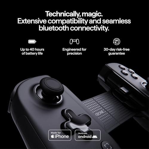 BACKBONE Pro Gaming Controller for iPhone 15/16/17 & Android, USB-C/Bluetooth Controller, Stream Xbox, Play Call of Duty, PlayStation via iOS Remote Play — view 6
