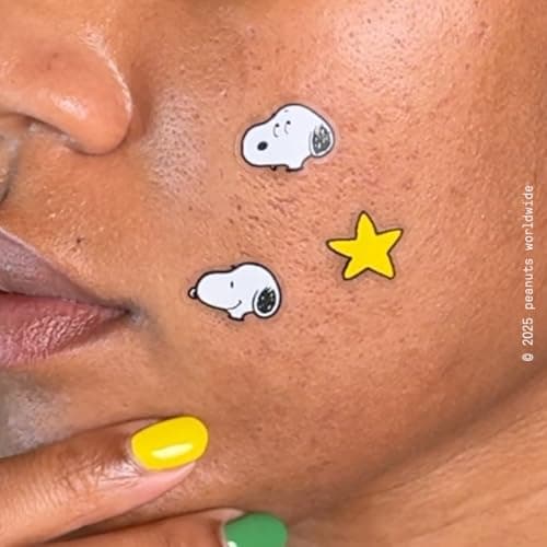 Starface Hydro-Star Sleepy Snoopy Pimple Patches, Hydrocolloid, Absorb Fluid and Reduce Redness, Vegan and Cruelty-Free Skincare (32 Count) — view 8