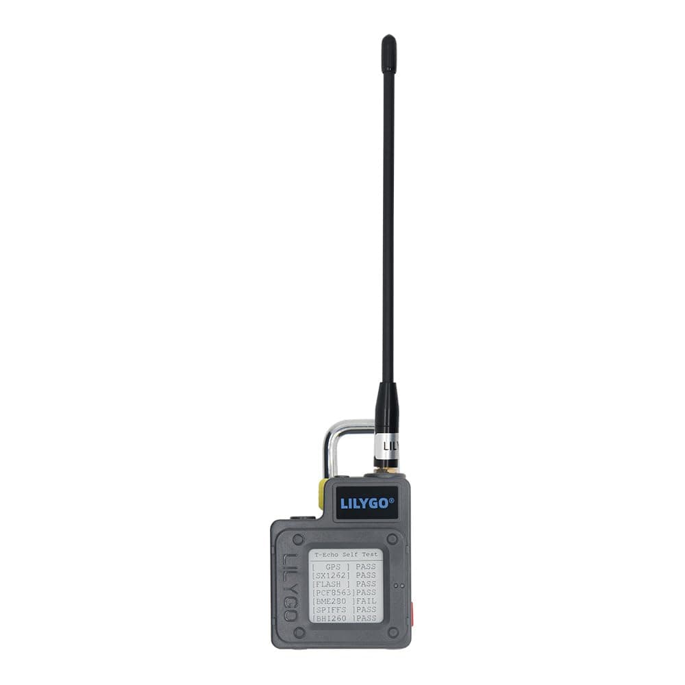 LILYGO T-Echo Plus LoRa GPS TTGO - Tabla de desarrollo con pantalla de 1,54" (868 MHz, con BME280), color negro