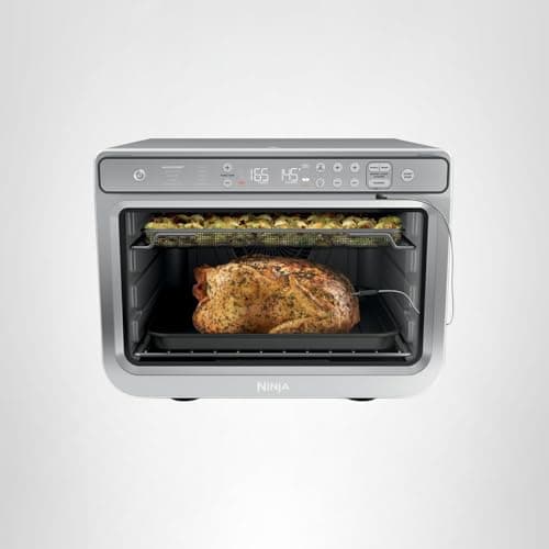 Ninja Prestige Smart XL with Pro Cook System 10 in 1 Digital Countertop Convection Toaster Oven, Air Fry, Air Roast, Broil and Bake, Thermometer, 1800 Watts, Stainless Steel, DT551 — view 9