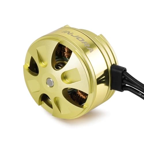 INJORA Fat Viper 2204 Brushless Outrunner Motor Gold Edition for 1/18 TRX4M Upgrade — view 5