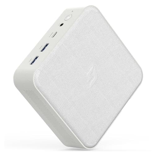 CyberGeek High-Performance Mini PC AMD Ryzen 7 5700U up to 4.3 GHz, Small Computer 16GB DDR4 RAM 512GB PCIe SSD, Mini Desktop PC Supports 4K Triple Display/WiFi/BT5.0/HDMI+DP/VESA Gaming/Office/Home