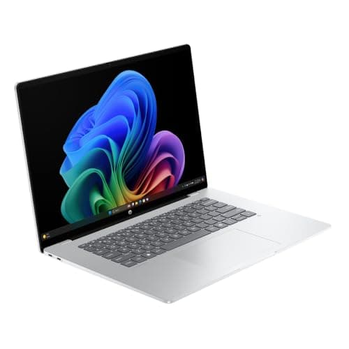 HP Laptop OmniBook 5 16 inch Next Gen AI PC, 2K OLED Display, Snapdragon X Plus, 32 GB RAM, 1 TB SSD, Adreno GPU, Wi-Fi 6E, Windows 11 Home, Glacier Silver, 16-fb0016ca — view 2