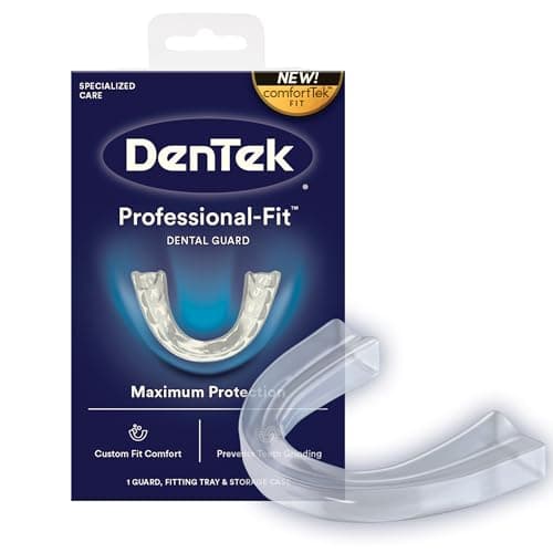 DenTek Professional-Fit Dental Guard, Mouth Guard for Grinding Teeth at Night, 1 Count — view 9