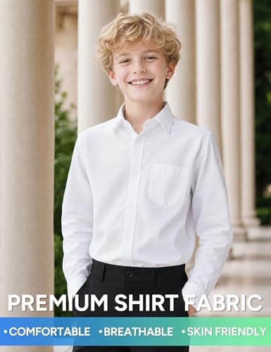 Marvelous World Boys' Formal Slim Fit Suit Set, Adjustable Waist — view 4