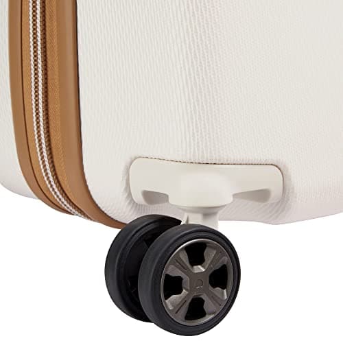 DELSEY PARIS Chatelet Air 2.0 Carry-On Plus Suitcase 20 Inch, Hardside Polycarbonate Luggage, Dual-Density Spinner Wheels, TSA Lock, USB Port, Angora — view 6