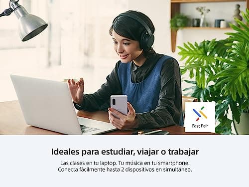Sony WH-CH720NB Noise Canceling Wireless Bluetooth Headphones - Built-in Microphone - up to 35 Hours Battery Life and Quick Charge - Black - International Version — view 6