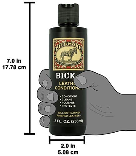 Bick 4 Leather Conditioner & Cleaner, Won't Darken Boots, Couch, Bags 8 oz — view 7
