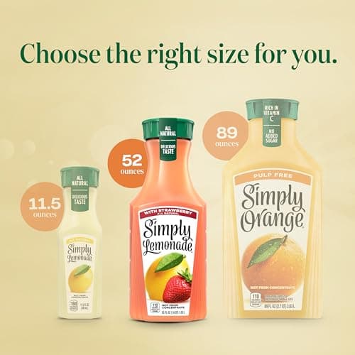 Simply Lemonade with Strawberry, 52 Fl Oz Bottle — view 7
