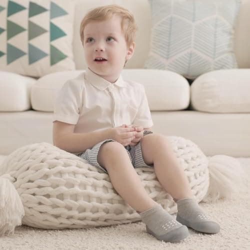 Baby Walking Sock Shoes Infant Non-Slip Breathable Slippers with Soft Rubber Sole Baby Boys Girls Sneakers — view 2