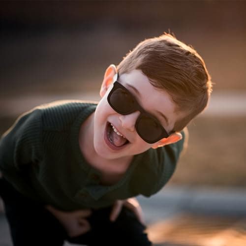 Jan & Jul Polarized Baby Sunglasses with UVA UVB Protection (S: 6 Months-2 Years, Black) — view 6