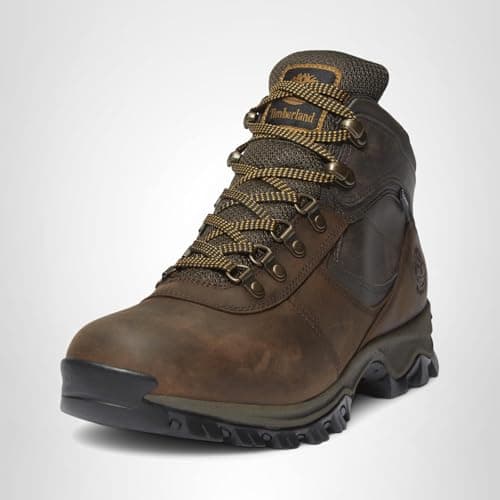 Timberland Men's Mt. Maddsen Anti-Fatigue Hiking Wateproof Leather Hiking Boot, Dark Brown Full-Grain, 10.5 Wide — view 8