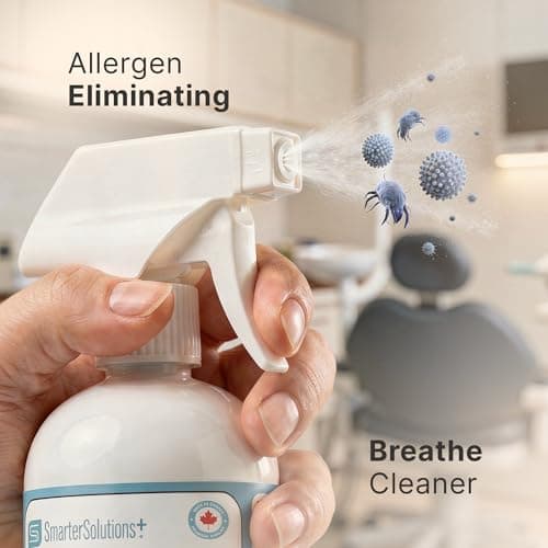 Hypochlorous Acid Spray Cleaning Solution, Made in Canada, Hospital Grade Disinfectant Spray, All-Purpose Sanitizer & Deodorizer, Eliminate Viruses Including Norovirus (2 Pack - 2 x 500ml) — view 2