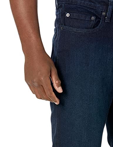 Amazon Essentials Men's Athletic-Fit Stretch Jean, Blue Overdyed 40W x 30L — view 2