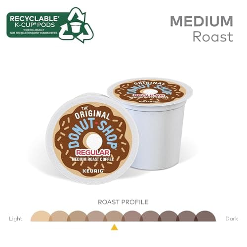 The Original Donut Shop Regular, Single-Serve Keurig K-Cup Pods, Medium Roast Coffee Pods, 96 Count — view 5