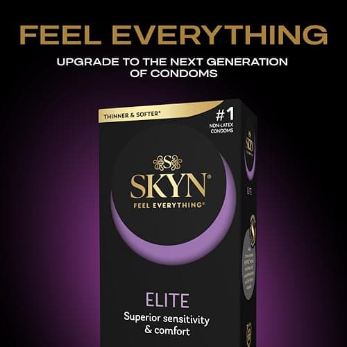 SKYN Elite Condoms - 22 Count - Ultra-Thin, Lubricated Latex-Free Condoms — view 4