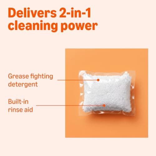 Amazon Basics Dishwasher Detergent Pacs, Fresh Scent, 78 Count — view 2