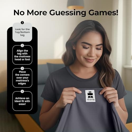 Utopia Bedding Queen Fitted Sheets - Bulk Pack of 2 Bottom Sheets - Soft Brushed Microfiber - Deep Pockets - Shrinkage & Fade Resistant - Easy Care (Queen, Grey) — view 3