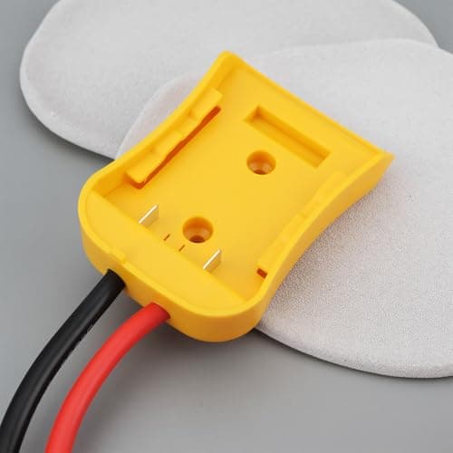 LT Easiyl Power Tools 18/20V Power Battery Jumper Starter 8AWG 30cm Compatible with DeWalt 18V Bseries Battery — view 5