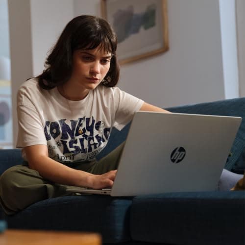 HP Laptop OmniBook 5 16 inch Next Gen AI PC, 2K OLED Display, Snapdragon X Plus, 32 GB RAM, 1 TB SSD, Adreno GPU, Wi-Fi 6E, Windows 11 Home, Glacier Silver, 16-fb0016ca — view 5