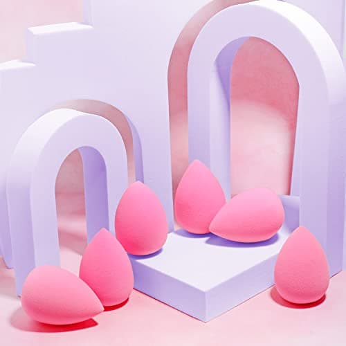 AOA Studio Collection makeup Sponge Set Latex Free and High-definition Set of 6 makeup Wonder blender For Powder Cream and Liquid, Super Soft Wonder Beauty Cosmetic — view 5